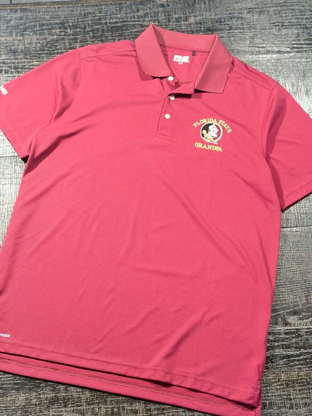 Ping Florida State Seminoles Grandpa Golf Polo Shirt Men's Size Large